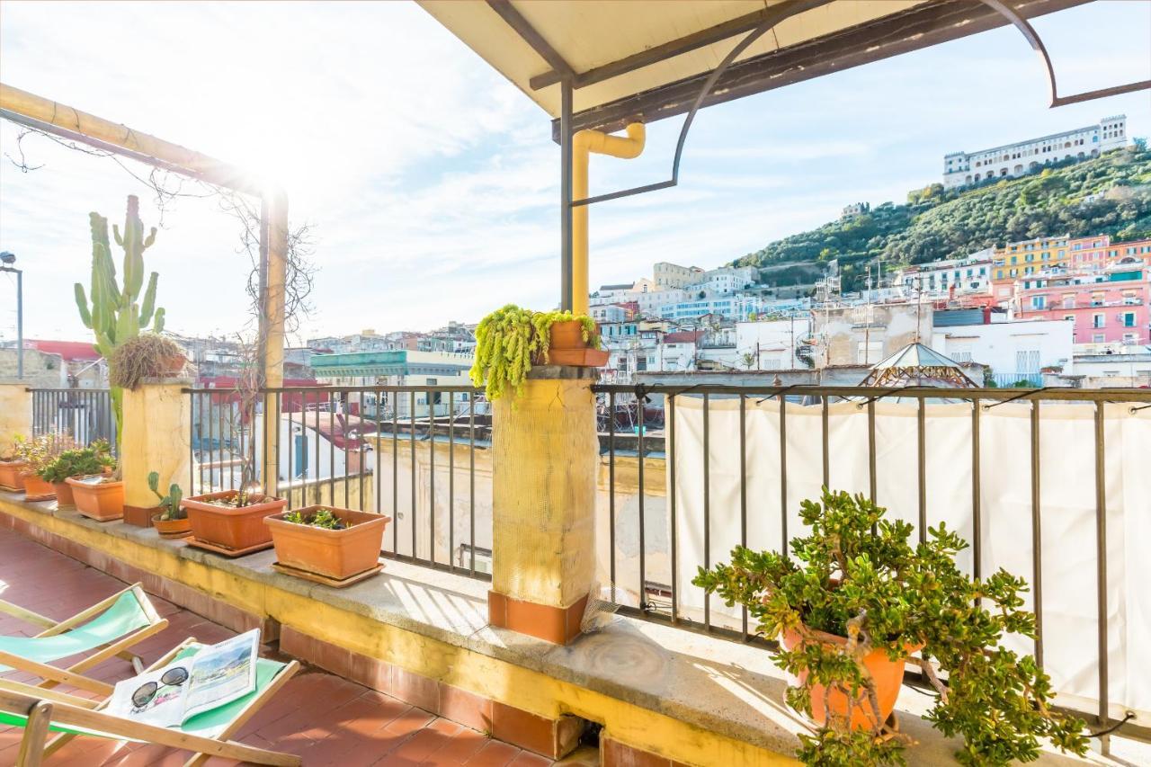 Ferienwohnung Panoramic Penthouse In Naples By Wonderful Italy Exterior foto